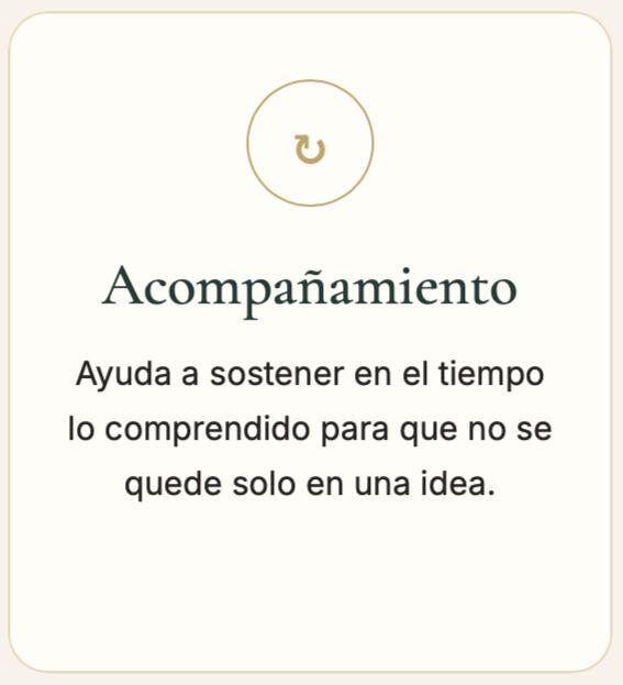 Acompañamiento Acompañamiento